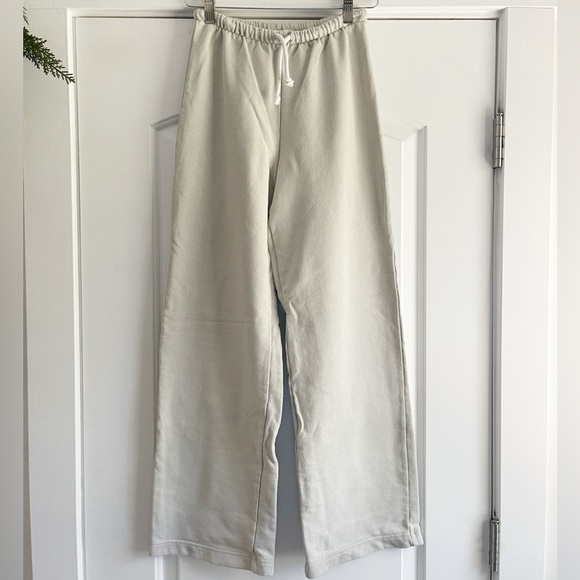 H&M Pants - H&M Wide Leg Sage Light Green Sweatpant - XS